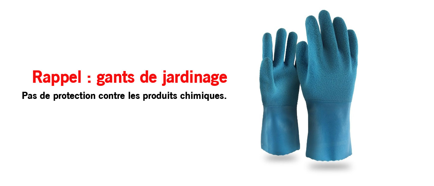 Risque chimique : important rappel consommateur pour les gants de jardinage Kapriol