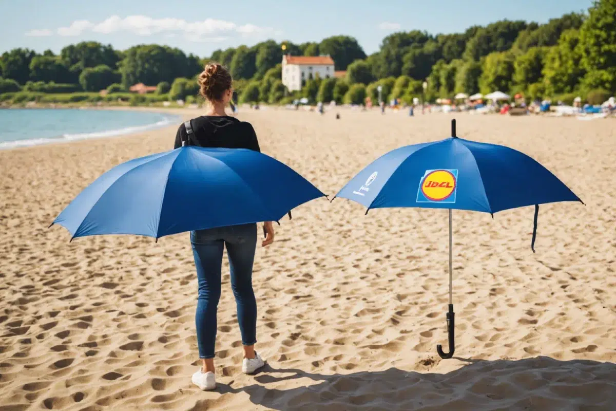 découvrez si ce parasol lidl à moins de 18 euros est le seul dont vous aurez besoin pour l'été et sa résistance à l'eau.