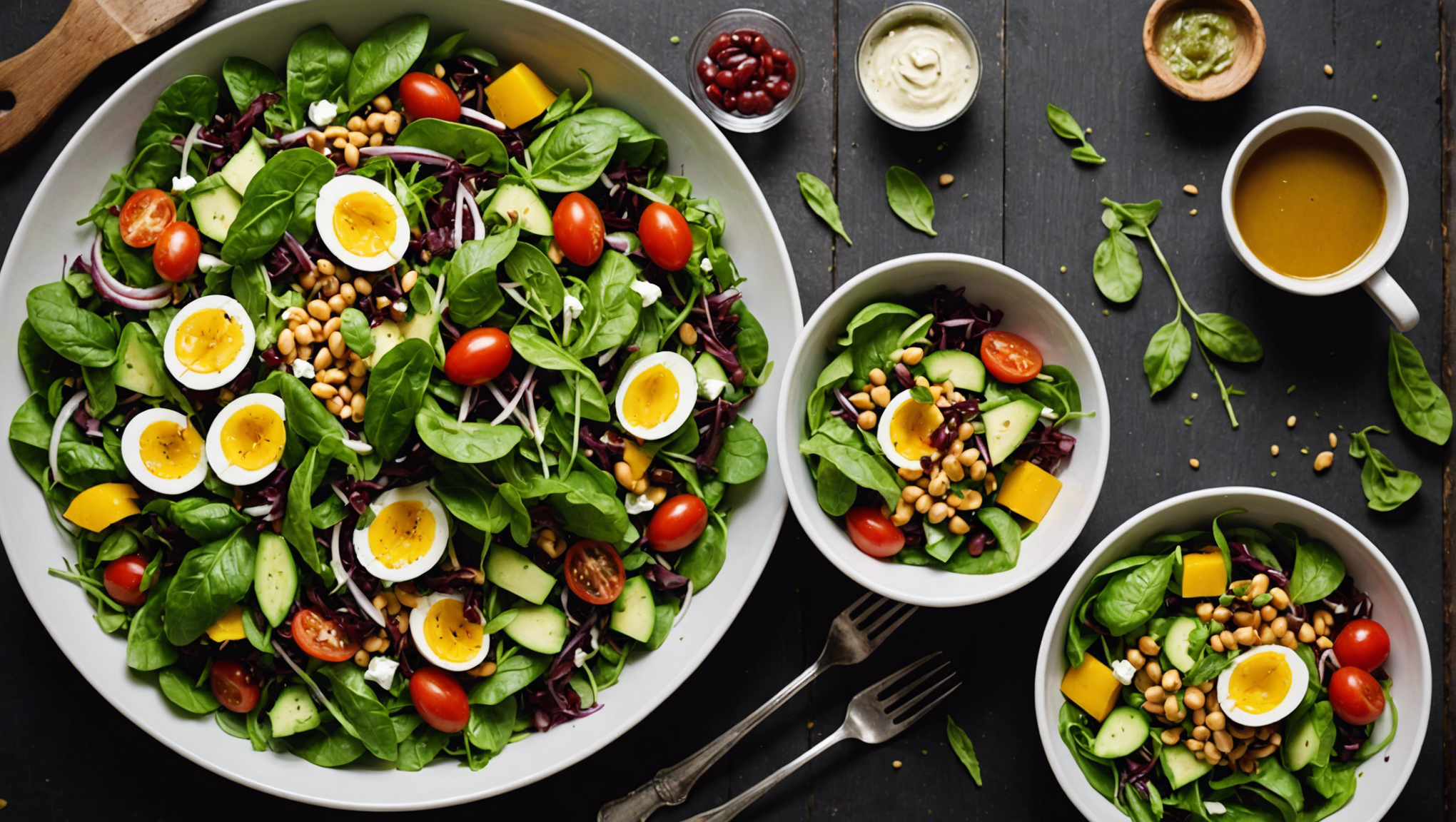 Découvrez 70 recettes de salades créatives pour des repas originaux