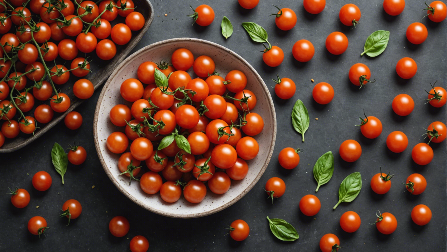 découvrez mes 3 recettes coup de cœur pour sublimer les délicieuses tomates cerises. des plats simples et savoureux qui mettront en valeur toutes les saveurs de ce fruit d'été.