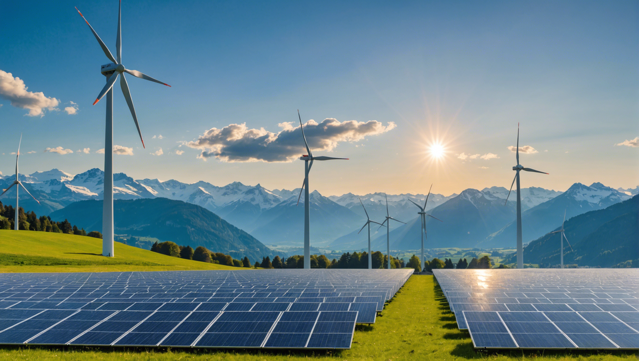 Pourquoi la Suisse est-elle toujours à la traîne en matière de production d’électricité solaire et éolienne ?