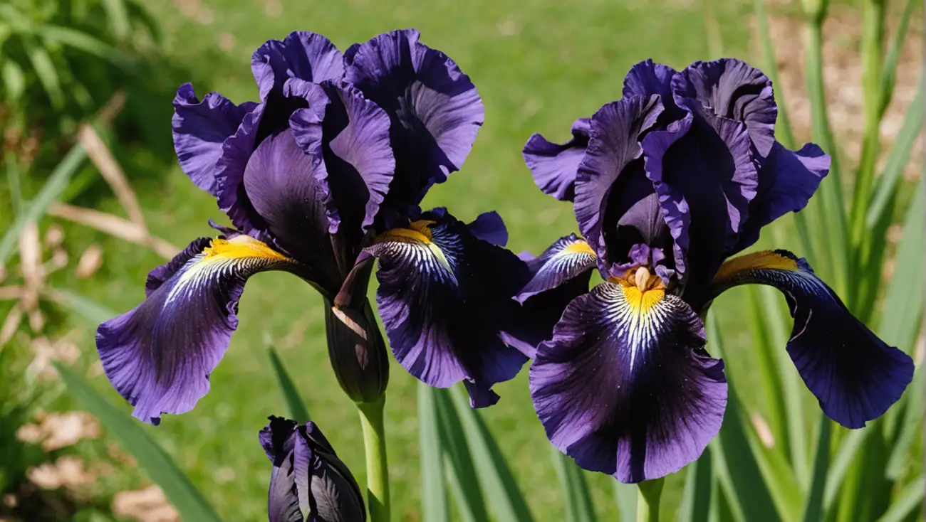 planter des iris noires dans votre jardin