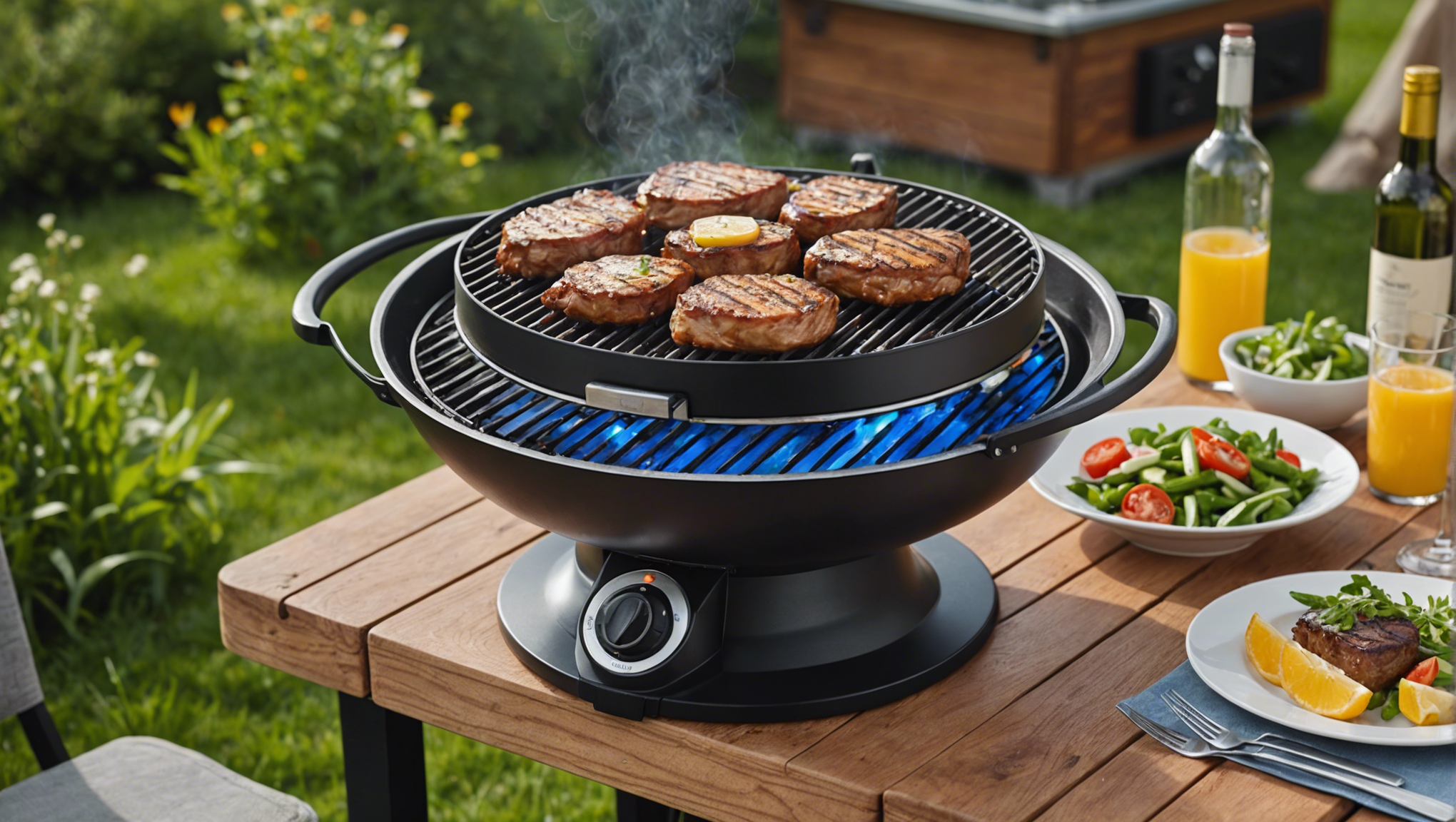 Ce grill sur pied électrique à moins de 95 euros : le secret pour des repas délicieux sans se ruiner ?