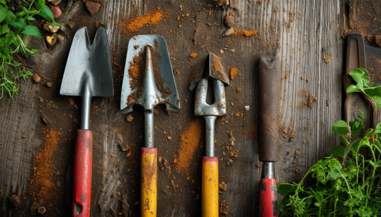 découvrez comment éliminer efficacement la rouille de vos outils de jardin grâce à nos astuces pratiques et faciles à appliquer.
