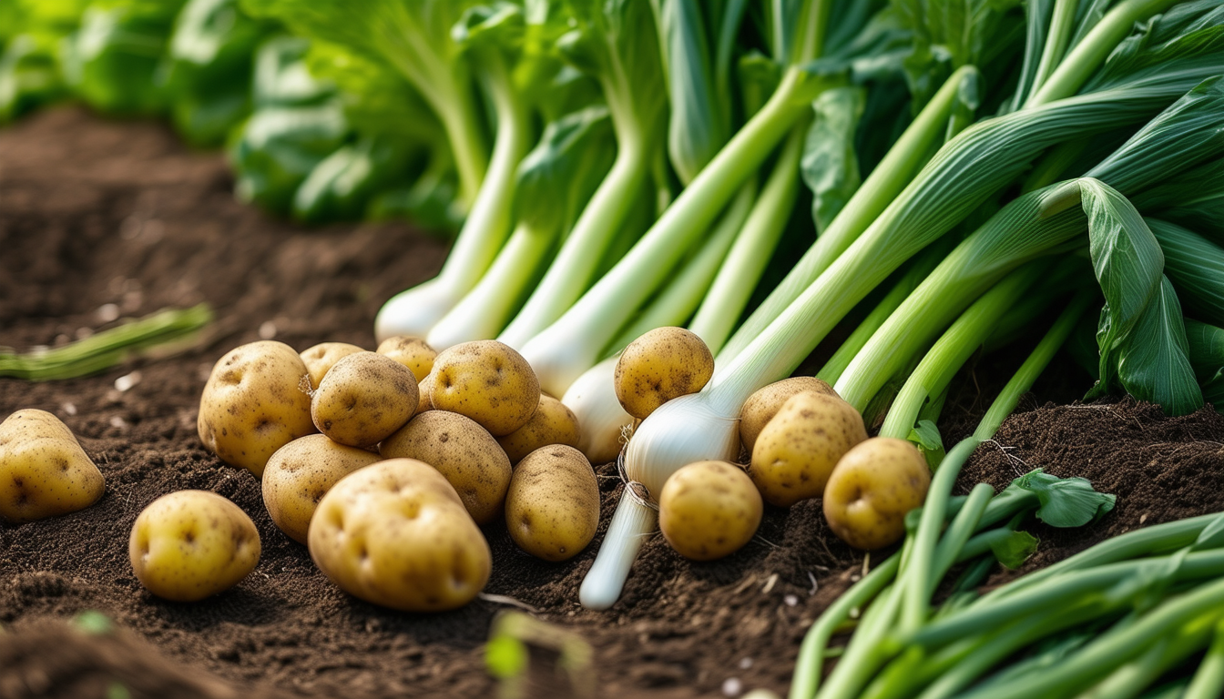 découvrez comment cultiver des pommes de terre et des poireaux dans votre potager avec nos conseils pratiques pour une récolte abondante et savoureuse.
