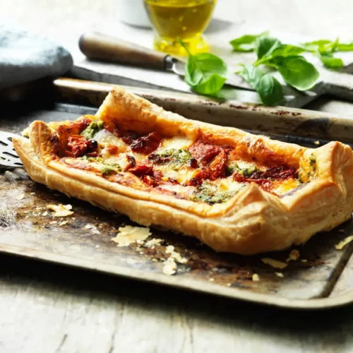 recette facile tarte fine à la tomate