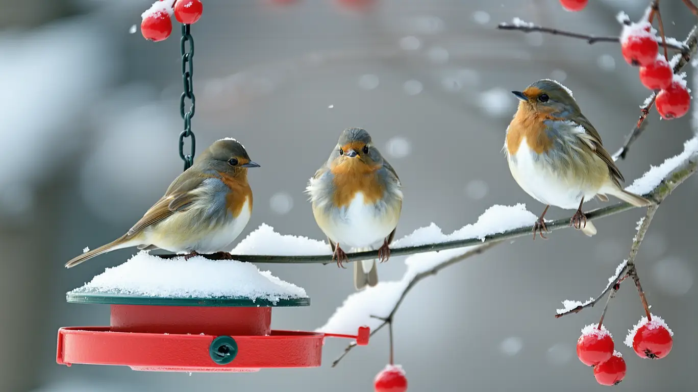 Comment attirer les oiseaux dans votre jardin en hiver : mangeoires et astuces