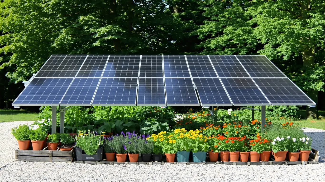 Les avantages d’associer panneaux solaires et potager : économies et écologie