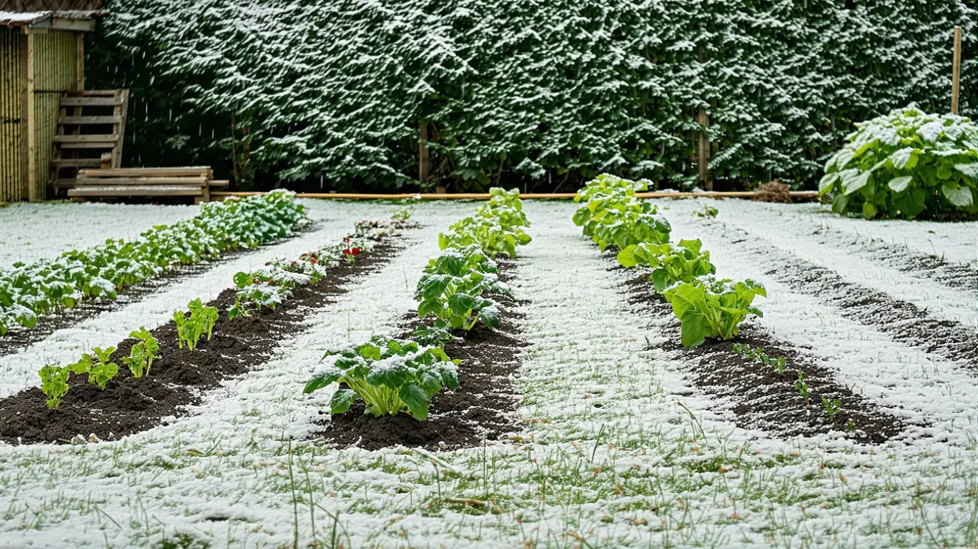 Potager sous la neige : 5 techniques pour protéger vos plantations