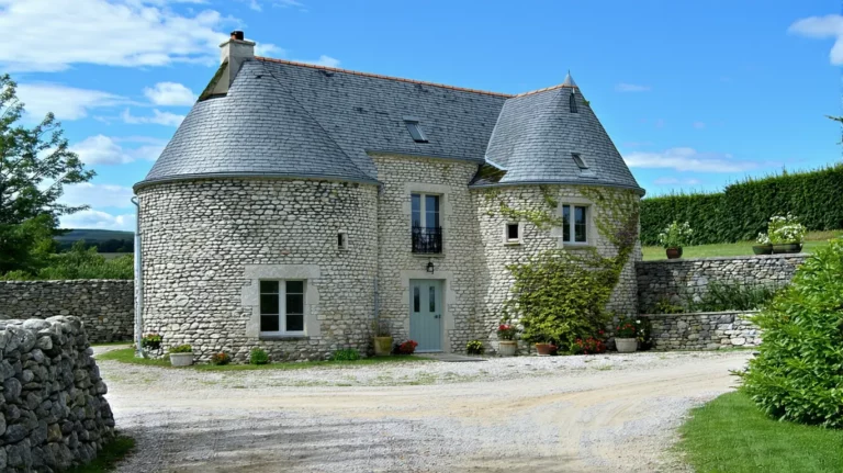 Une demeure traditionnelle en pierre nichée au cœur de l'Écosse